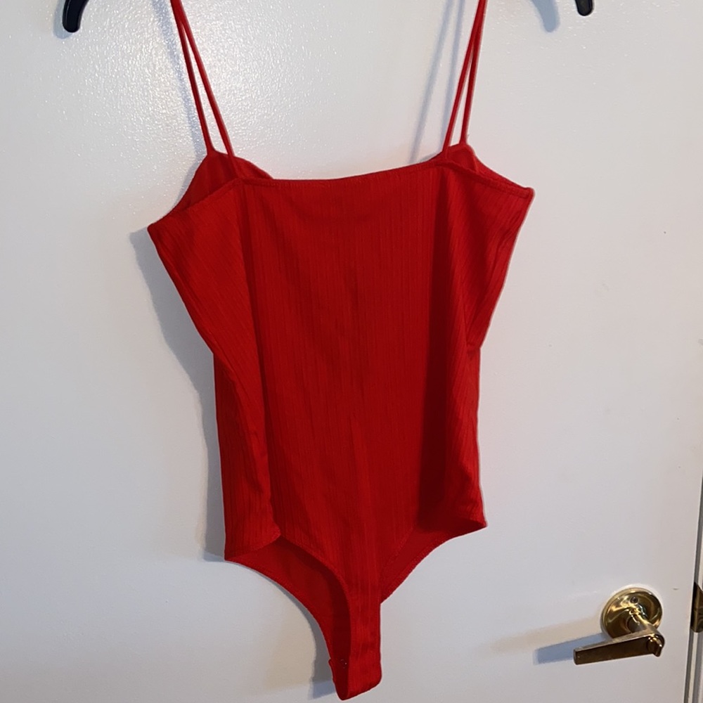 Red Bodysuit - Picture 3 of 4